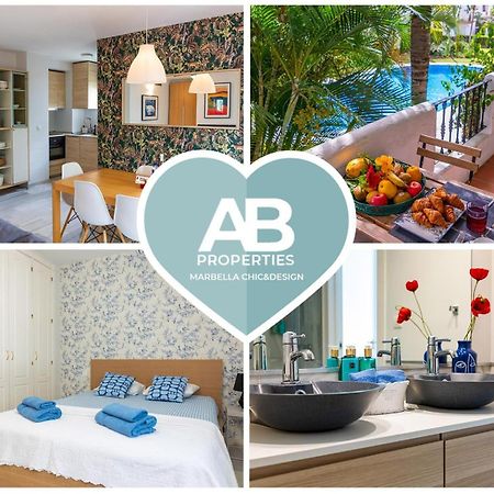 Ab Properties - Design Penthouse Marbella - Puerto Banus - Golden Mile - Pool And Tropical Garden View Екстер'єр фото