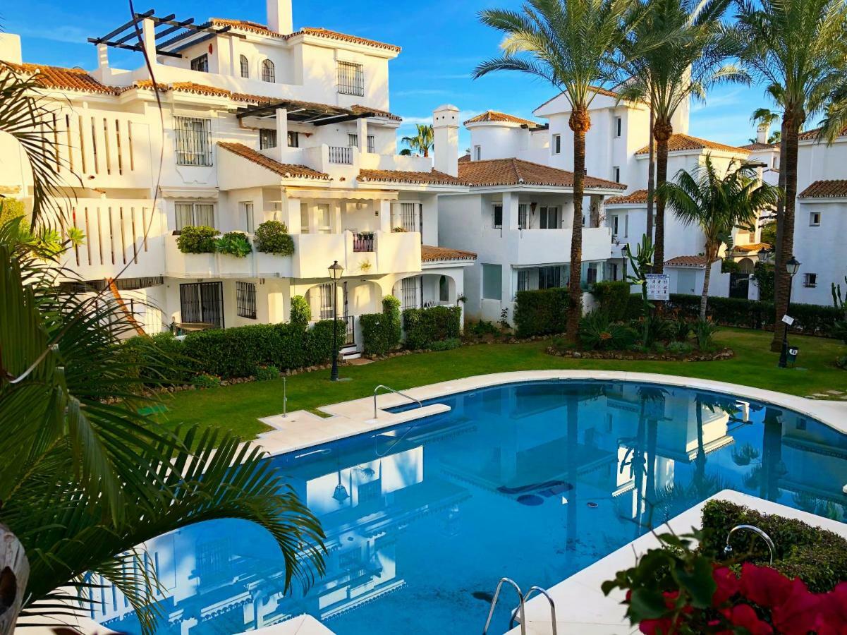 Ab Properties - Design Penthouse Marbella - Puerto Banus - Golden Mile - Pool And Tropical Garden View Екстер'єр фото